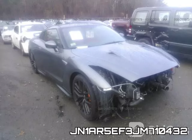 JN1AR5EF3JM710432 2018 Nissan GT-R, Pure/Premium/Track Editio