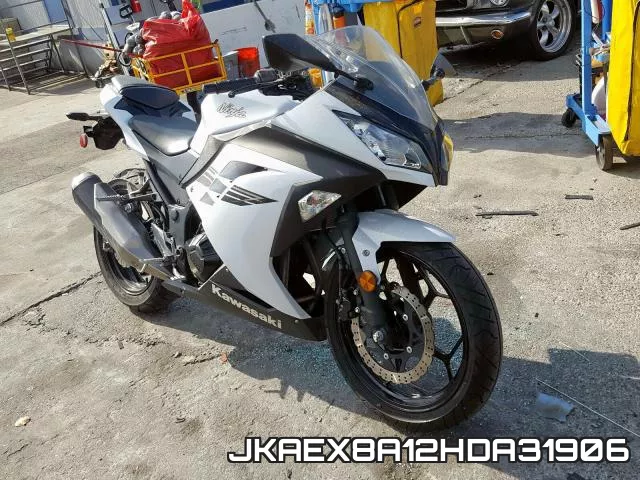 JKAEX8A12HDA31906 2017 Kawasaki EX300, A