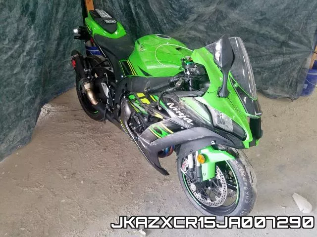 JKAZXCR15JA007290 2018 Kawasaki ZX1000, R