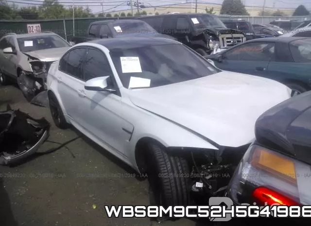 WBS8M9C52H5G41986 2017 BMW M3