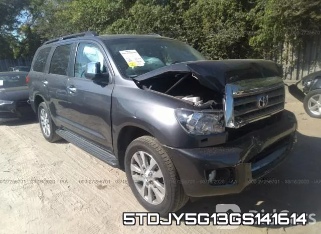 5TDJY5G13GS141614 2016 Toyota Sequoia, Limited