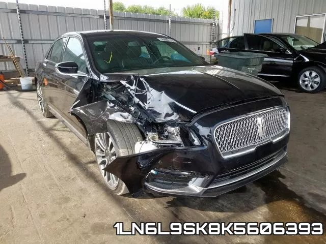 1LN6L9SK8K5606393 2019 Lincoln Continental,  Select