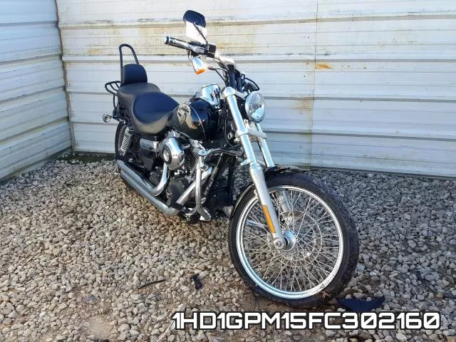 1HD1GPM15FC302160 2015 Harley-Davidson FXDWG, Dyna Wide Glide