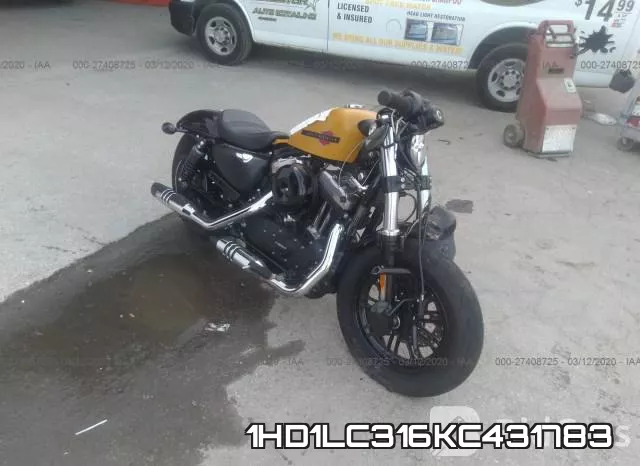 1HD1LC316KC431783 2019 Harley-Davidson XL1200, X