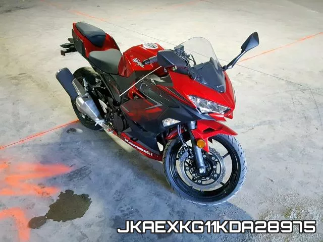 JKAEXKG11KDA28975 2019 Kawasaki EX400