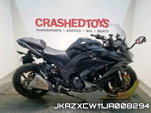 JKAZXCW11JA008294 2018 Kawasaki ZX1000, W