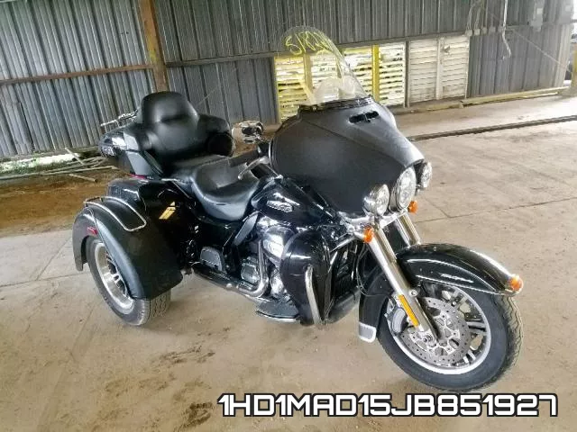 1HD1MAD15JB851927 2018 Harley-Davidson FLHTCUTG, Tri Glide Ultra