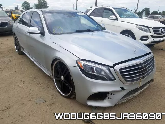 WDDUG6GB5JA360907 2018 Mercedes-Benz S-Class,  450
