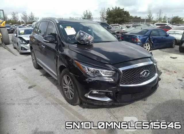 5N1DL0MN6LC515646 2020 Infiniti QX60, Luxe/Pure