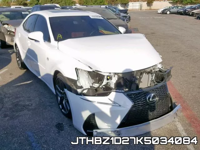 JTHBZ1D27K5034084 2019 Lexus IS, 350