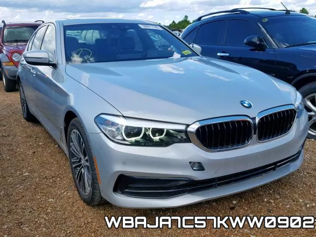 WBAJA7C57KWW09021 2019 BMW 5 Series, 530 XI