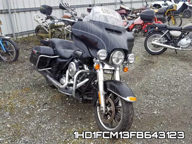 1HD1FCM13FB643123 2015 Harley-Davidson FLHTCU, Ultra Classic Electra Glide