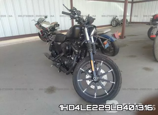 1HD4LE229LB401316 2020 Harley-Davidson XL883, N
