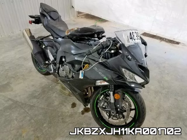 JKBZXJH11KA001702 2019 Kawasaki ZX636, K