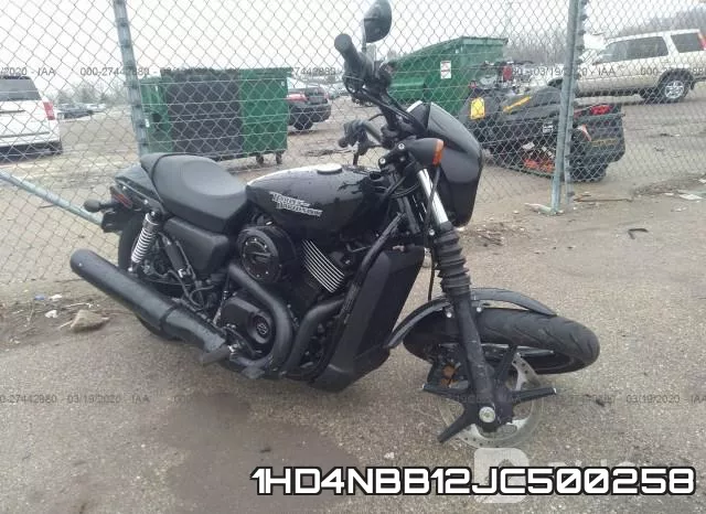1HD4NBB12JC500258 2018 Harley-Davidson XG750