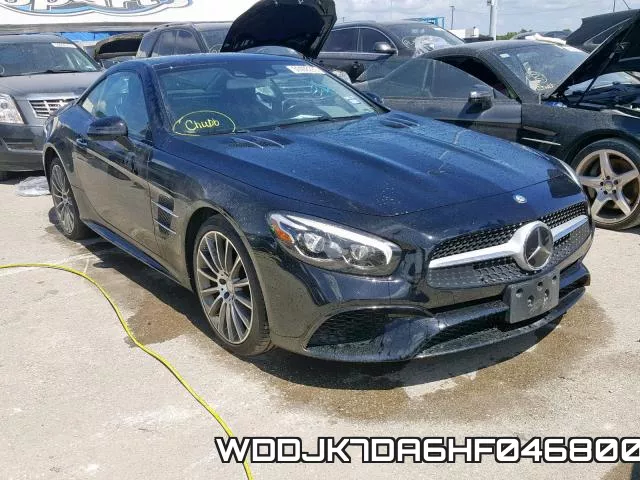 WDDJK7DA6HF046800 2017 Mercedes-Benz SL-Class,  550