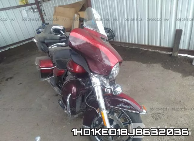 1HD1KED18JB632036 2018 Harley-Davidson FLHTK, Ultra Limited