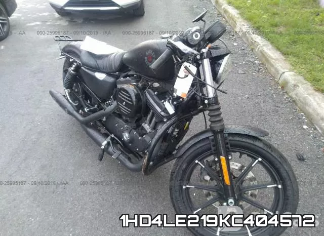 1HD4LE219KC404572 2019 Harley-Davidson XL883, N