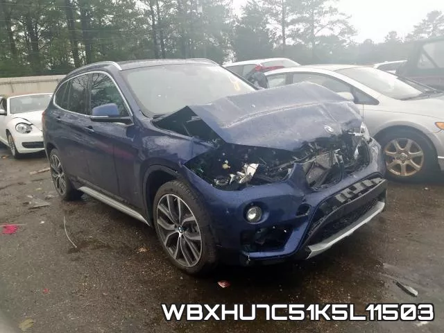 WBXHU7C51K5L11503 2019 BMW X1, Sdrive28I