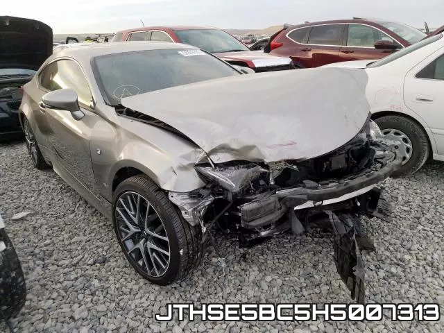 JTHSE5BC5H5007313 2017 Lexus RC, 350