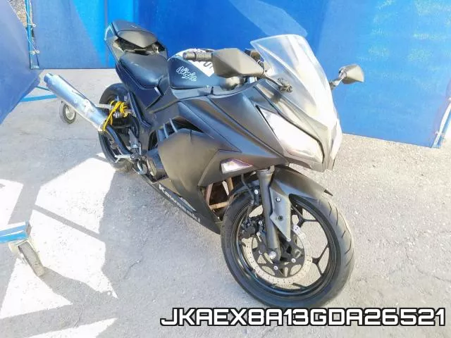 JKAEX8A13GDA26521 2016 Kawasaki EX300, A
