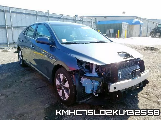 KMHC75LD2KU132558 2019 Hyundai Ioniq, Limited