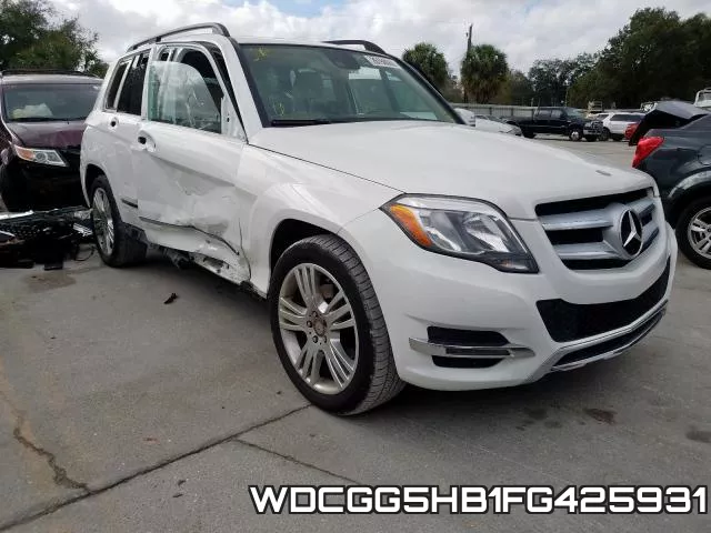 WDCGG5HB1FG425931 2015 Mercedes-Benz GLK-Class,  350