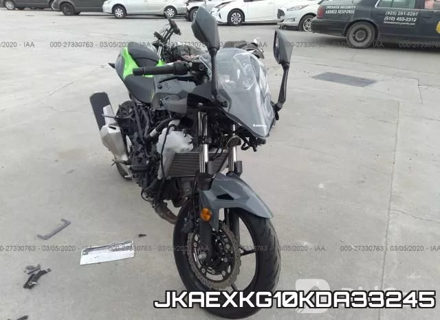 JKAEXKG10KDA33245 2019 Kawasaki EX400