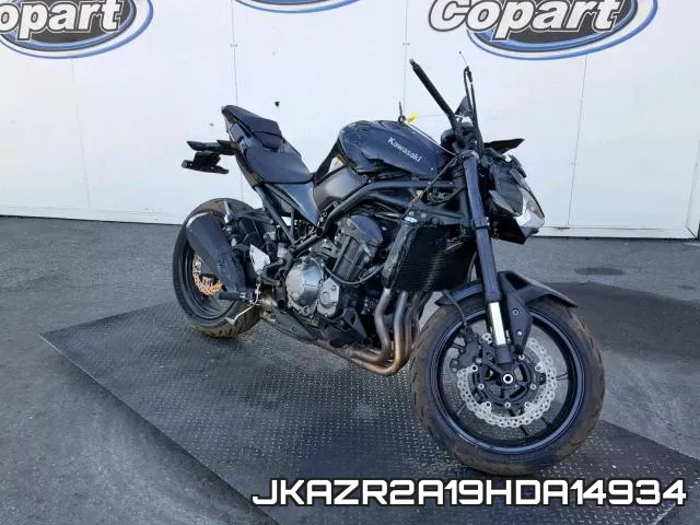 JKAZR2A19HDA14934 2017 Kawasaki ZR900