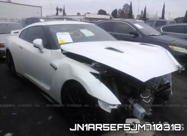 JN1AR5EF5JM710318 2018 Nissan GT-R, Pure/Premium/Track Editio