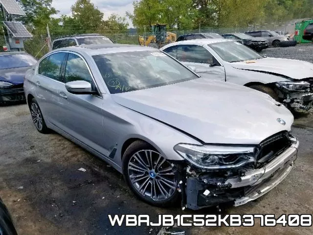 WBAJB1C52KB376408 2019 BMW 5 Series, 530XE