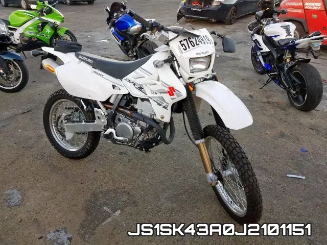 JS1SK43A0J2101151 2018 Suzuki DR-Z400, S