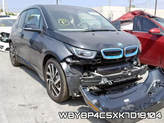 WBY8P4C5XK7D18104 2019 BMW I3, Rex