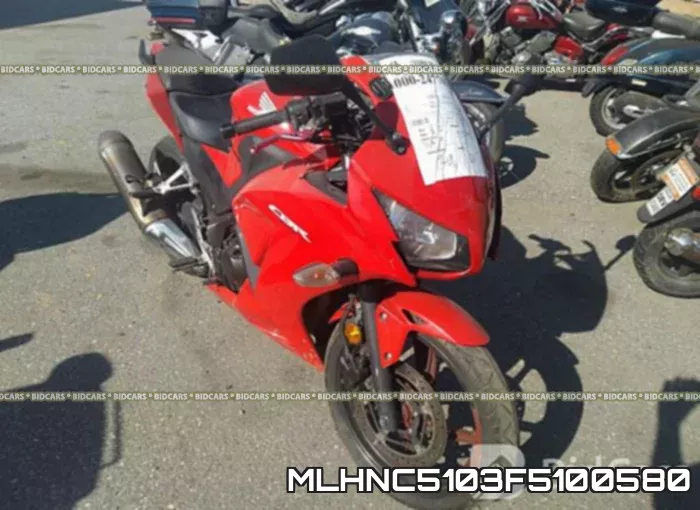 MLHNC5103F5100580 2015 Honda CBR300, R