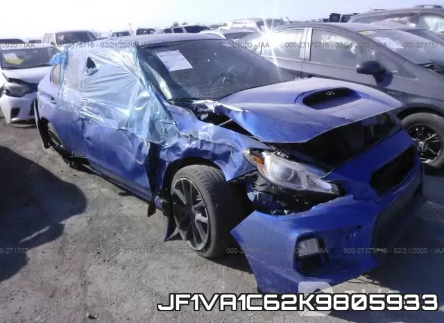 JF1VA1C62K9805933 2019 Subaru WRX, Premium