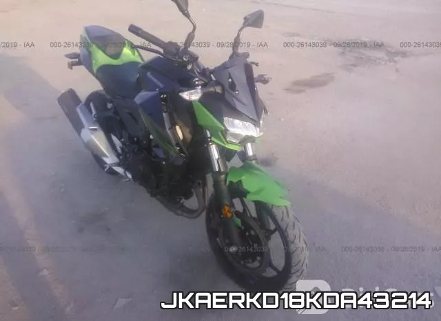 JKAERKD18KDA43214 2019 Kawasaki ER400, D