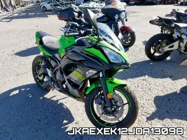 JKAEXEK12JDA13098 2018 Kawasaki EX650, F