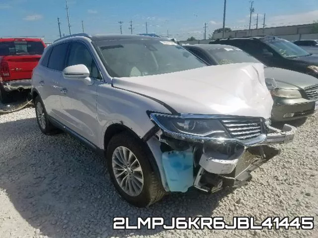 2LMPJ6KR6JBL41445 2018 Lincoln MKX, Select