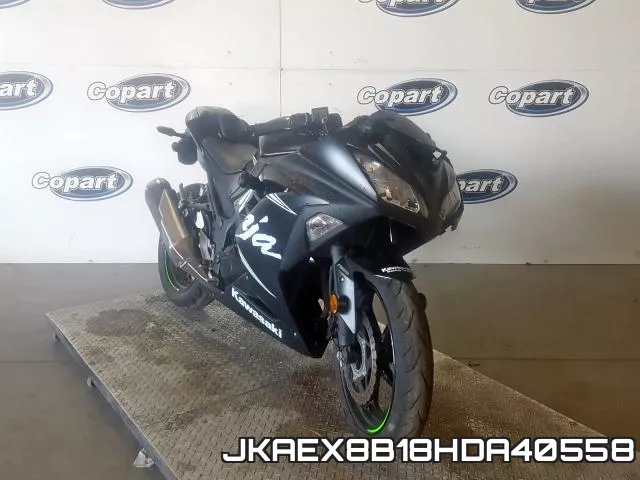 JKAEX8B18HDA40558 2017 Kawasaki EX300, B
