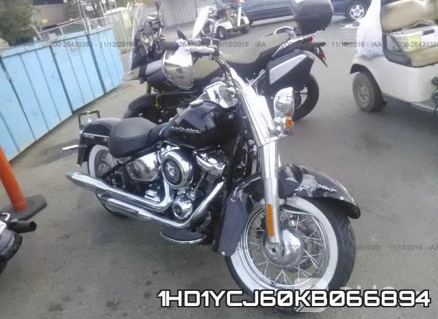 1HD1YCJ60KB066894 2019 Harley-Davidson FLDE