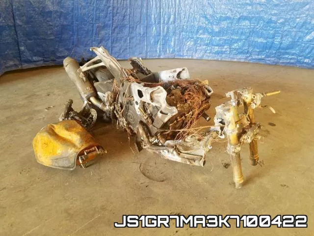 JS1GR7MA3K7100422 2019 Suzuki GSX-R750