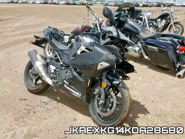 JKAEXKG14KDA28680 2019 Kawasaki EX400
