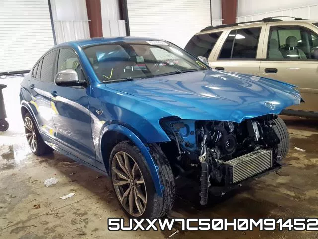 5UXXW7C50H0M91452 2017 BMW X4, Xdrivem40I