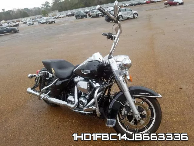 1HD1FBC14JB663336 2018 Harley-Davidson FLHR, Road King