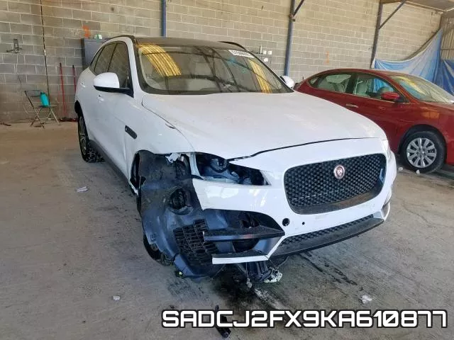 SADCJ2FX9KA610877 2019 Jaguar F-Pace, Premium