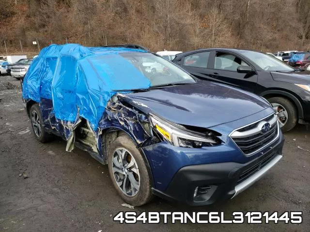4S4BTANC6L3121445 2020 Subaru Outback, Limited