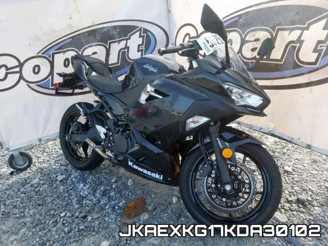 JKAEXKG17KDA30102 2019 Kawasaki EX400