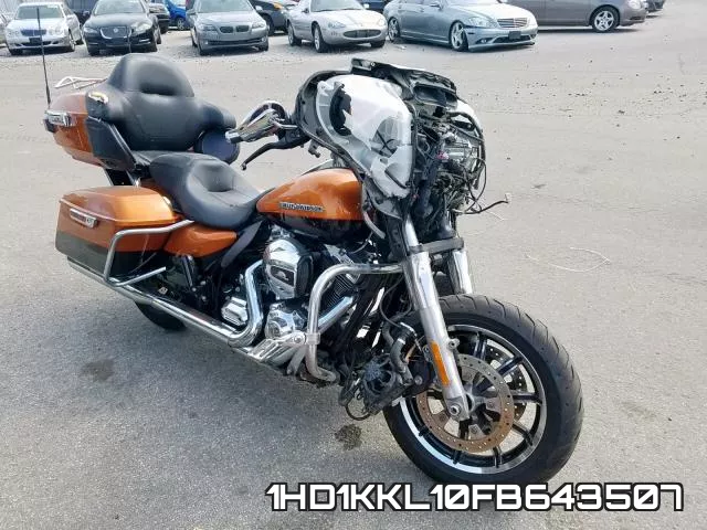 1HD1KKL10FB643507 2015 Harley-Davidson FLHTKL, Ultra Limited Low
