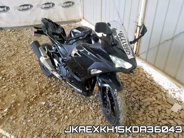 JKAEXKH15KDA36043 2019 Kawasaki EX400