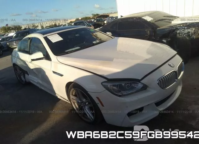 WBA6B2C59FGB99542 2015 BMW 6 Series, 650 I/Gran Coupe